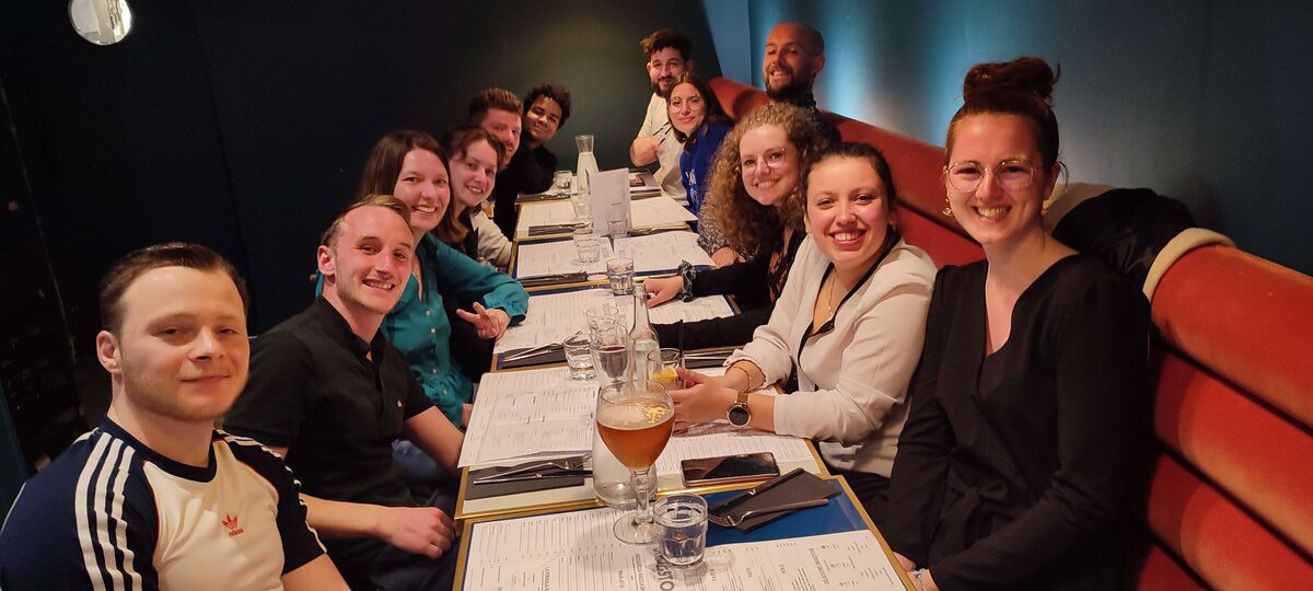 Soirée au restaurant entre membres